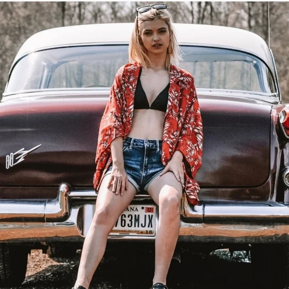 NWT Womens Emory Park Kimono Tops - Picture 2 of 4